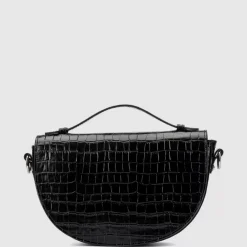 Aquatalia Handbags-Siena Crossbody Black