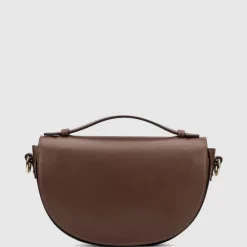 Aquatalia Handbags-Siena Crossbody Cognac