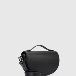 Aquatalia Handbags-Siena Crossbody Black