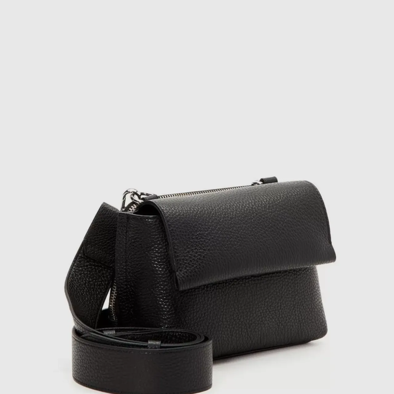 Aquatalia Handbags-Soho Crossbody Black