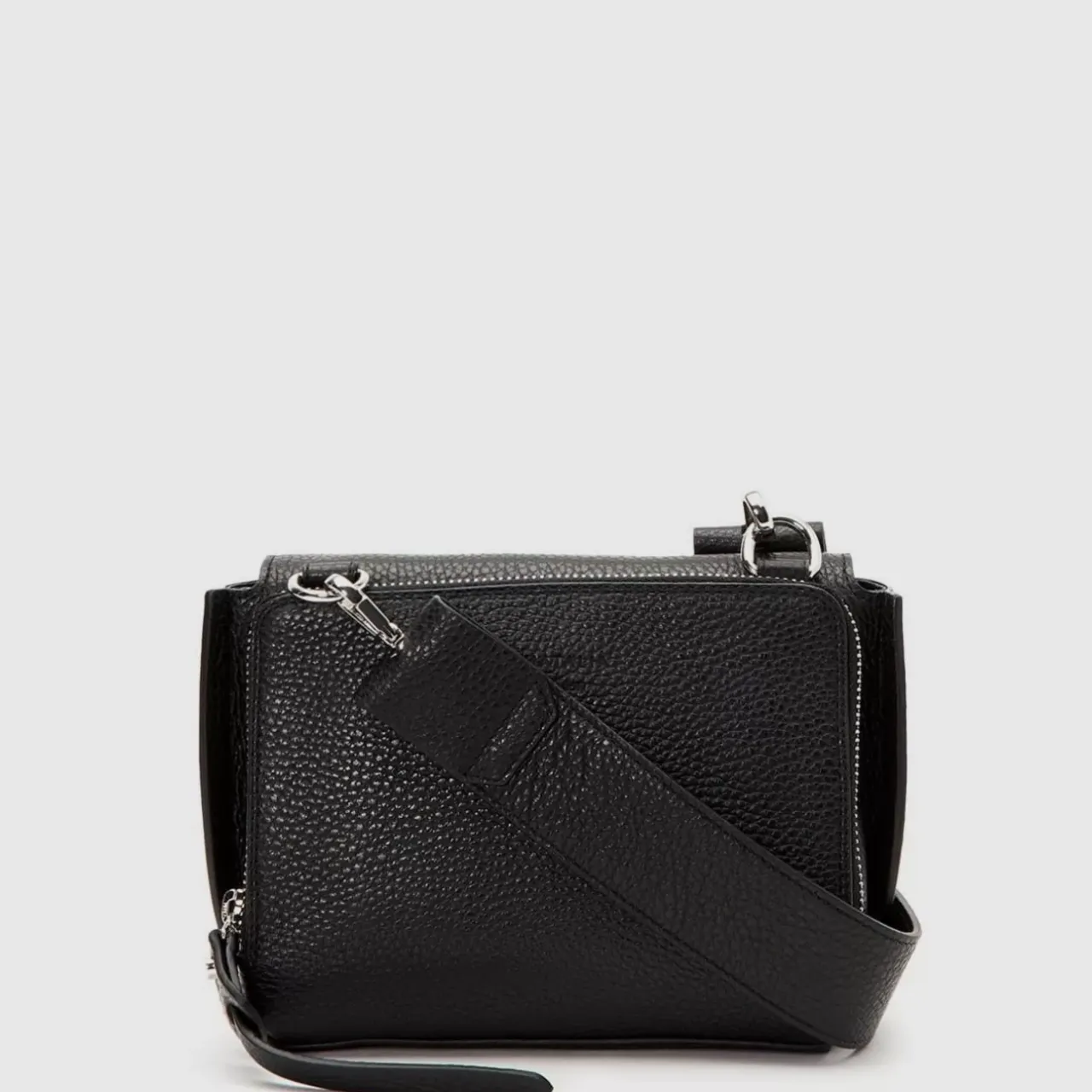 Aquatalia Handbags-Soho Crossbody Black
