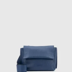 Aquatalia Handbags-Soho Crossbody Navy