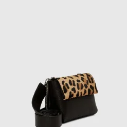 Aquatalia Handbags-Soho Crossbody Leopard