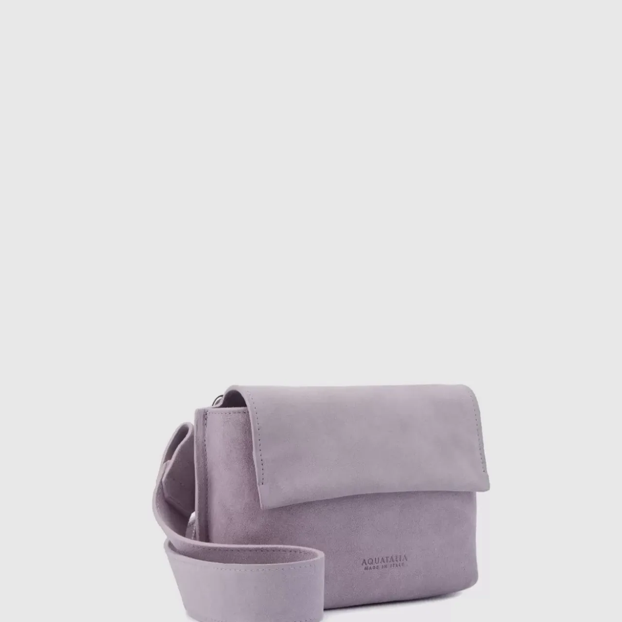 Aquatalia Handbags-Soho Crossbody Mauve Grey