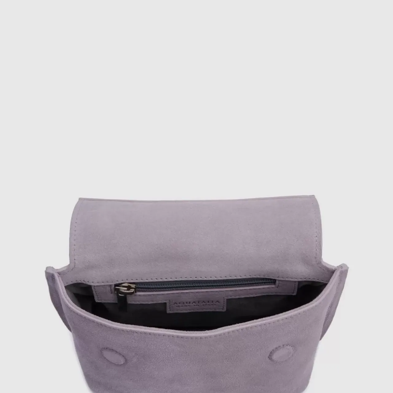 Aquatalia Handbags-Soho Crossbody Mauve Grey