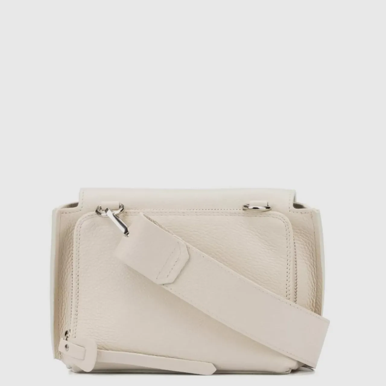 Aquatalia Handbags-Soho Crossbody Cream