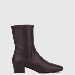 Aquatalia Boots-Stassi Chocolate