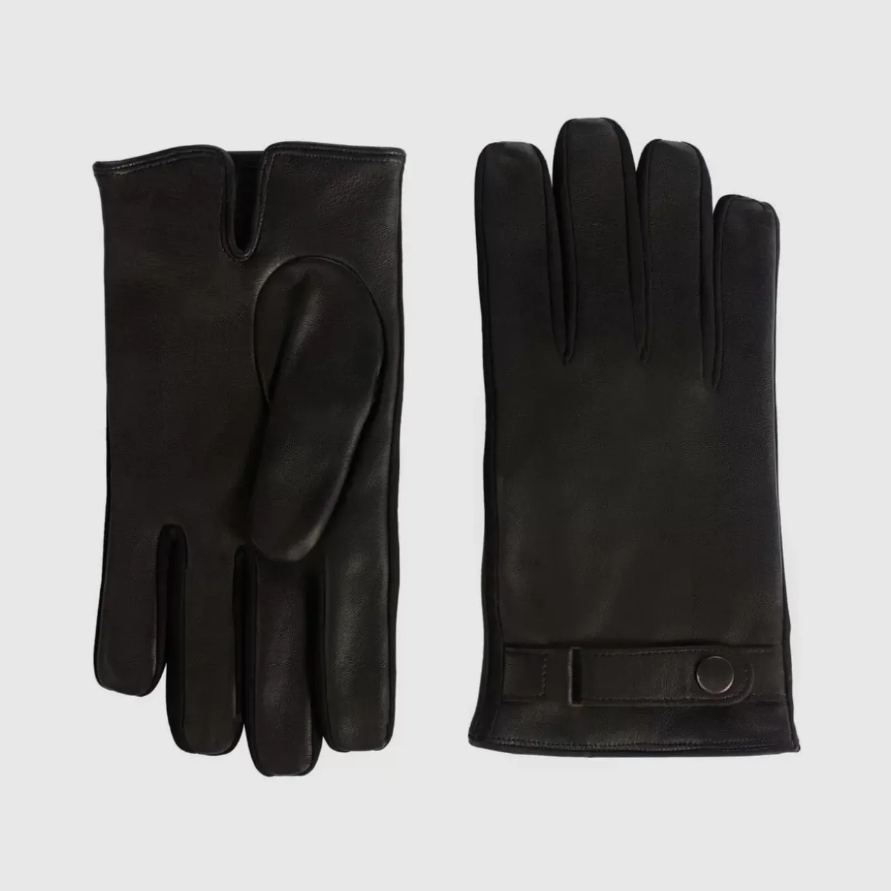 Aquatalia Gloves-Strap Glove Black