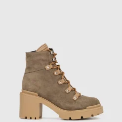 Aquatalia Boots-Valia Light Taupe