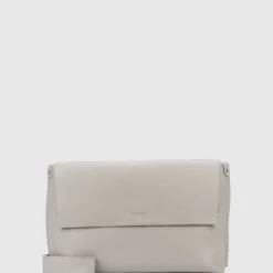 Aquatalia Handbags-Verona Messenger Pearl