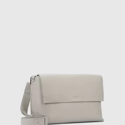 Aquatalia Handbags-Verona Messenger Pearl
