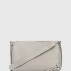 Aquatalia Handbags-Verona Messenger Pearl