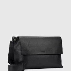 Aquatalia Handbags-Verona Messenger Black